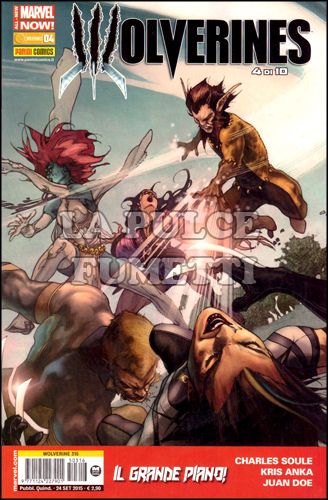 WOLVERINE #   316 - WOLVERINES 4 ( DI 10 ) - ALL-NEW MARVEL NOW!